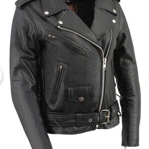 Women’s Black Leather Jacket